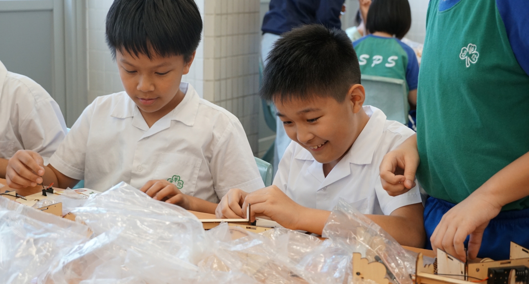 P5升國旗電動裝置STEAM工作坊